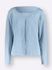 creation L Strickjacke in hellblau
