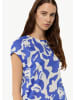 comma Bluse  in  55B5_royalblau