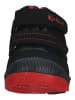 Kickers Stiefelette in Schwarz/Rot