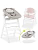 Hauck Alpha Plus White 4-tlg. Newborn Set Powder Bunny - in weiss