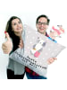 Mr. & Mrs. Panda Sofa Kissen Panda Beste Shoppingbegleitung der ... in Grau Pastell
