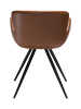 ebuy24 Esszimmerstuhl Gaia Hellbraun 2er Set