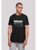 F4NT4STIC T-Shirt Harlem TEE UNISEX in schwarz