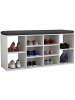 VCM  Holz Regal Schuhschrank Schuhregal Hinsol S in Weiß