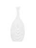 Beliani Dekovase THAPSUS in Weiß - (W) 16 x (H) 39 x (L) 4 cm
