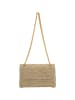 faina Women Flap Bag in Gold