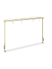relaxdays Tischbogen in Gold