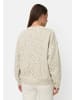 Camel Active Oversize-Sweatshirt aus 100% Baumwolle in Beige