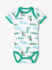 name it Jungen kurzarm Baby-Body im 5er-Pack Dino in Blau