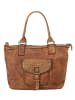 Samantha Look Shopper echt Leder in cognac