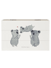 Mr. & Mrs. Panda Geschenkbox Koalas Feiern ohne Spruch in Weiß