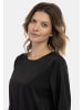 usha WHITE LABEL Damen Bluse in Schwarz