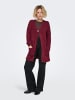 ONLY Strickjacke in Cabernet