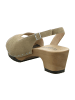 SOFTCLOX Plateau Sandaletten in Beige