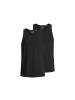 Jack & Jones Unterhemd 2er Pack in Schwarz