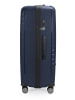 Hauptstadtkoffer TXL - Großer Koffer leichter Reisekoffer 4 Rollen TSA 76cm 119L in Dunkelblau