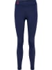 Hummel Hummel Leggings Hmlq4 Multisport Damen Dehnbarem in MARINE