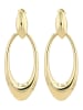 Adeliás Damen Ohrringe – Ohrstecker aus Edelstahl in gold
