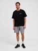 Hummel Kurze Hose Reflektierend Logo Hmltech Fußball Erwachsene in GREY MELANGE