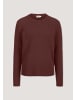 Hessnatur Strick Pullover in mahagoni