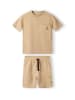 Minoti 2tlg. Set: T-Shirt & Shorts 17SET50B in Beige
