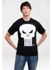 Logoshirt T-Shirt Marvel Comics - Punisher in schwarz