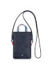 DuDu Faro Handytasche Leder 13 cm in navy
