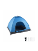 relaxdays Popup Strandzelt in Blau - (B)200 x (H)135 x (T)200 cm