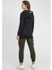 Oxmo Hoodie OXVicky Sweat Hoodie Long in Schwarz