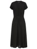 Tamaris Hemdblusenkleid in schwarz