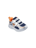 Skechers Strider Glow – Low-Top-Sneaker für Kinder mit Klettverschluss Grau