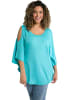 Ulla Popken Shirt in tiefes aqua