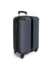 NoBoringSuitCases Suitcase, Handgepäck, Koffer, Reisekoffer Dunkelgrau schwarz