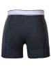 Champion Boxershort 2er Pack in Schwarz/Grau meliert