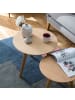 home24 Furniertes Beistelltisch-Set Nilla in Eiche