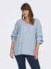 ONLY Carmakoma Strickpullover in Cashmere Blue