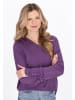 usha BLUE LABEL Women Sweater in dark violet