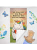 Mr. & Mrs. Panda Frotteehandtuch Einhorn Herz Design mit Spruch in Weiß