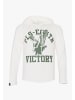 PLUS EIGHTEEN Herren Kapuzenpullover in Ecru