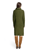 CARTOON Strickkleid mit Turtle Neck in Pale Khaki