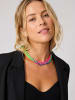 collezione alessandro Kurze Kette " Naomi " in mehrfarbig
