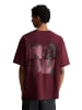 Marc O'Polo DENIM T-Shirt relaxed in Merlot Red