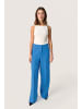 Soaked in Luxury Pants Suiting SLCorinne Gerade Passform in Palace Blue