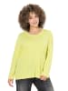 Ulla Popken Longsleeve in grüngelb