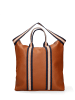 Gave Lux In einen Rucksack umwandelbare Handtasche in DARK LEATHER AND BLUE