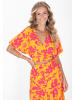 IZIA Women Top in yellow multicolor