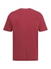 JP1880 Kurzarm T-Shirt in bordeaux