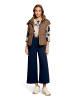 Betty Barclay Steppjacke mit Stehkragen in Dark Coffee
