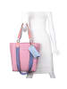 Fritzi aus Preußen Izzy02 Canvas Shopper Tasche 32 cm in rosy