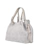 Florence Florence Schultertasche Wildleder grau ca. 36cm